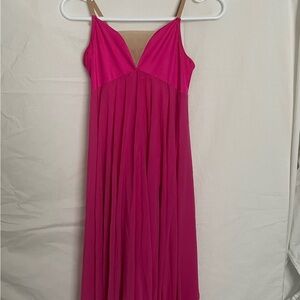 Vibrant Pink Dress Dance costume